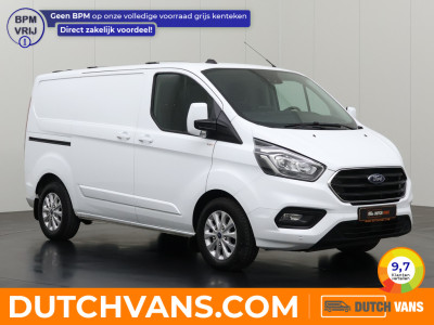 Ford Transit Custom 2.0TDCi 170PK Automaat Lang Limited | Dakdragers | Multimedia | Camera | 3-Zits | Trekhaak