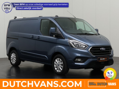 Ford Transit Custom 2.0TDCi 170PK Automaat Limited | Dakdraagsysteem | Navigatie | Camera | Airco | Trekhaak | Cruise | 3-Persoons