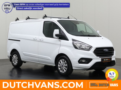 Ford Transit Custom 2.0TDCi 170PK Automaat Limited | Dakdragers | Trekhaak | Multimedia | Camera | Airco | Cruise | 3-Zits