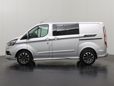 Ford Transit Custom 2.0TDCi 185PK Automaat Sport Dubbele Cabine | 2xSchuifdeur | Navigatie | Camera | Multimedia | Airco | Cruise | Trekhaak foto 12