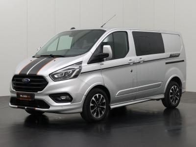 Ford Transit Custom 2.0TDCi 185PK Automaat Sport Dubbele Cabine | 2xSchuifdeur | Navigatie | Camera | Multimedia | Airco | Cruise | Trekhaak foto 7