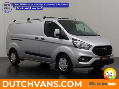 Ford Transit Custom 2.0TDi 130PK Automaat Lang Limited | Dakdraagsysteem | Multimedia Touchscreen | Camera | 3-Persoons | Airco | Cruise