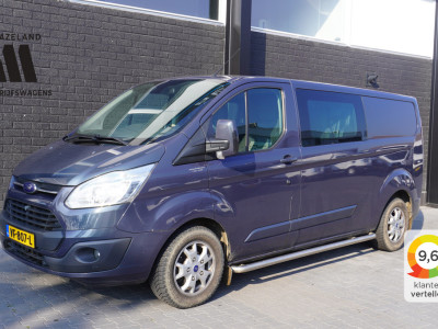 Ford Transit Custom 2.2 TDCI 125PK L2 Dubbele Cabine - Airco - Cruise - PDC - â¬ 7.900,- Excl.