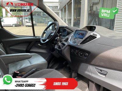 Ford Transit Custom 2.2 TDCI 155 pk L2H2 Carplay/ 2.8t Trekverm./ Airco/ Cruise/ Imperiaal + Ladder/ PDC/ Trekhaak 3