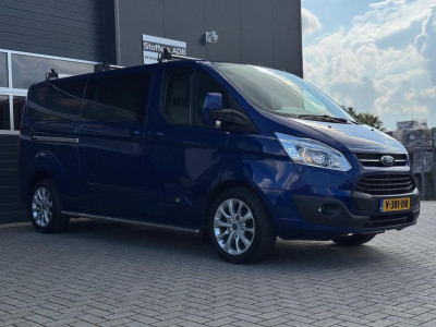 Ford Transit Custom 2.2 TDCI L2H1 Anniversary Edition DC | 2 x SCHUIF | Trekhaak | Leder | Navi | Camera | DAB-radio | 1e Eigenaar foto 6