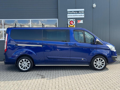 Ford Transit Custom 2.2 TDCI L2H1 Anniversary Edition DC | 2 x SCHUIF | Trekhaak | Leder | Navi | Camera | DAB-radio | 1e Eigenaar foto 7