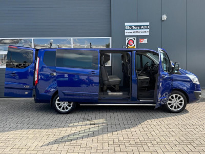 Ford Transit Custom 2.2 TDCI L2H1 Anniversary Edition DC | 2 x SCHUIF | Trekhaak | Leder | Navi | Camera | DAB-radio | 1e Eigenaar foto 8