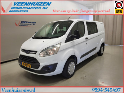 Ford Transit Custom 2.2TDCI L2/H1 Dubbele Cabine Apk tot 19-11-2026!