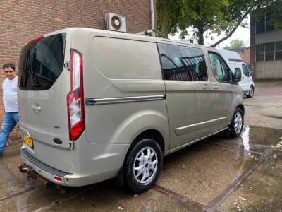 Ford Transit Custom 270 2.2 TDCI L1H1 Limited DC * 2013 * Airco * Navigatie * CarPlay *PDC*2x Zijdeur*MOTOR ROOKT ! ENGINE SMOKE!! foto 4