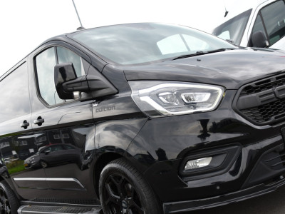 Ford Transit Custom 280 2.0 TDCI L1H1 Black Edition Camera, Cruise, Carplay, 170pk, Automaat, Stoelverwarming, Trekhaak, Multimedia, Xenon, Uniek! foto 11