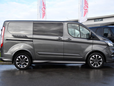 Ford Transit Custom 290 2.0 TDCI L1H1 Sport DC Cruise, Camera, Carplay, Leder, LED, 170pk, 2 x Schuifdeur, Automaat, Stoelverwarming, Uniek! foto 10