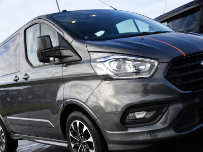 Ford Transit Custom 290 2.0 TDCI L1H1 Sport DC Cruise, Camera, Carplay, Leder, LED, 170pk, 2 x Schuifdeur, Automaat, Stoelverwarming, Uniek! foto 17