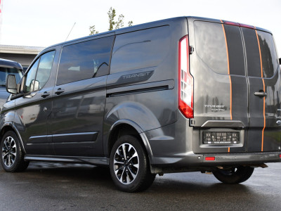 Ford Transit Custom 290 2.0 TDCI L1H1 Sport DC Cruise, Camera, Carplay, Leder, LED, 170pk, 2 x Schuifdeur, Automaat, Stoelverwarming, Uniek! foto 3