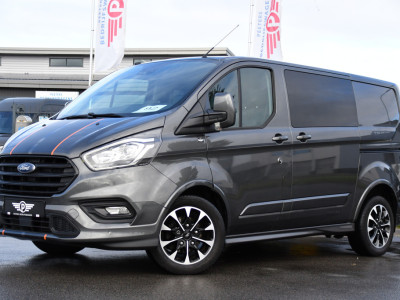 Ford Transit Custom 290 2.0 TDCI L1H1 Sport DC Cruise, Camera, Carplay, Leder, LED, 170pk, 2 x Schuifdeur, Automaat, Stoelverwarming, Uniek! foto 4