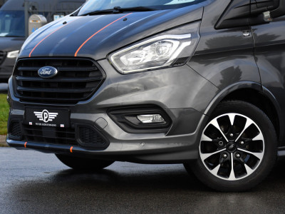 Ford Transit Custom 290 2.0 TDCI L1H1 Sport DC Cruise, Camera, Carplay, Leder, LED, 170pk, 2 x Schuifdeur, Automaat, Stoelverwarming, Uniek! foto 7