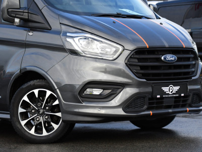 Ford Transit Custom 290 2.0 TDCI L1H1 Sport DC Cruise, Camera, Carplay, Leder, LED, 170pk, 2 x Schuifdeur, Automaat, Stoelverwarming, Uniek! foto 8