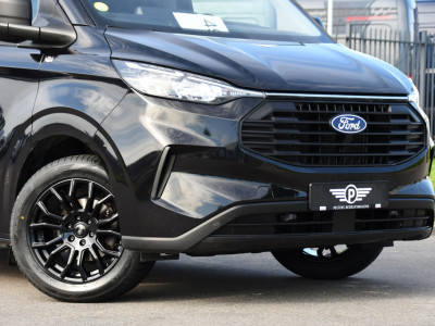 Ford Transit Custom 300 2.0 TDCI L1H1 Black Edition Cruise, Camera, Carplay, LED, 136pk, Automaat, NAVI, Airco, Multimedia, Uniek! foto 8