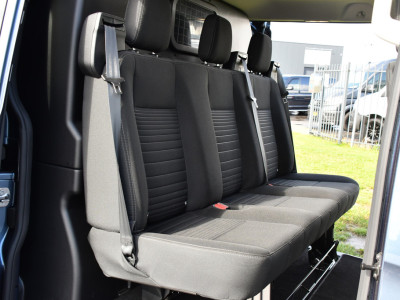 Ford Transit Custom 300 2.0 TDCI L1H1 DC Raptor Edition Camera, Cruise, Carplay, 130pk, Stoelverarming, Sport pakket, 2 x Schuifdeur, multimedia, Sensoren, Uniek! foto 18