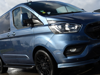 Ford Transit Custom 300 2.0 TDCI L1H1 DC Raptor Edition Camera, Cruise, Carplay, 130pk, Stoelverarming, Sport pakket, 2 x Schuifdeur, multimedia, Sensoren, Uniek! foto 20