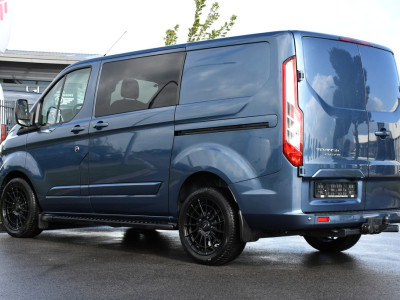 Ford Transit Custom 300 2.0 TDCI L1H1 DC Raptor Edition Camera, Cruise, Carplay, 130pk, Stoelverarming, Sport pakket, 2 x Schuifdeur, multimedia, Sensoren, Uniek! foto 3