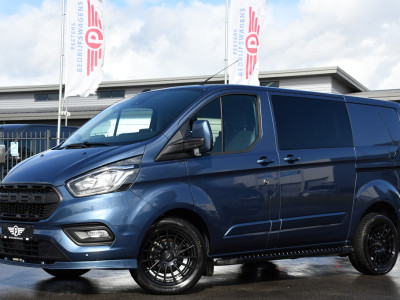 Ford Transit Custom 300 2.0 TDCI L1H1 DC Raptor Edition Camera, Cruise, Carplay, 130pk, Stoelverarming, Sport pakket, 2 x Schuifdeur, multimedia, Sensoren, Uniek! foto 4