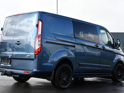 Ford Transit Custom 300 2.0 TDCI L1H1 DC Raptor Edition Camera, Cruise, Carplay, 130pk, Stoelverarming, Sport pakket, 2 x Schuifdeur, multimedia, Sensoren, Uniek! foto 6