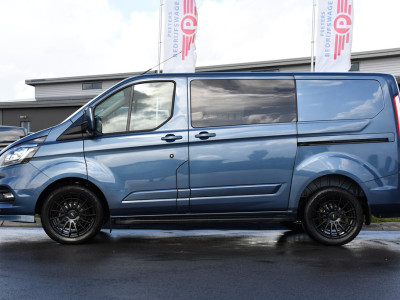 Ford Transit Custom 300 2.0 TDCI L1H1 DC Raptor Edition Camera, Cruise, Carplay, 130pk, Stoelverarming, Sport pakket, 2 x Schuifdeur, multimedia, Sensoren, Uniek! foto 9