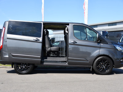 Ford Transit Custom 300 2.0 TDCI L1H1 Limited DC PB Edition Camera, Cruise, Carplay, LED, Leder, 2 x Schuifdeur, Stoelverwarming, Sensoren, Automaat, Uniek! foto 11