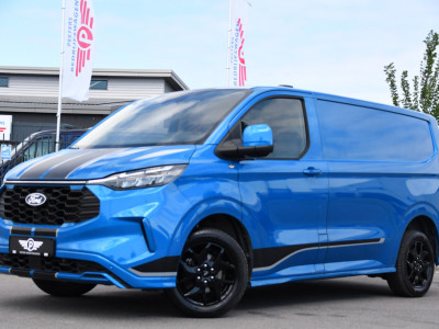 Ford Transit Custom 300 2.0 TDCI L1H1 Sport Camera, Cruise, Carplay, Virtual, 170pk, Stoelverwarming, Automaat, LED, Multimedia, Sensoren, Uniek! 4