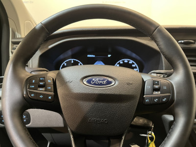 Ford Transit Custom 300 2.0 TDCI L1H1 Trend 130 PK Automaat / Euro 6 / Schuifdeur L + R / Airco / CarPlay / Cruise Control Adap. / Trekhaak / Xenon / Navigatie / 3-Zits / 27.300 KM !! foto 11