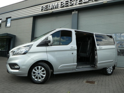 Ford Transit Custom 300 2.0 TDCI L2 170pk, DC, Dubbel Cabine, LED, 2xSchuifdeur. foto 4