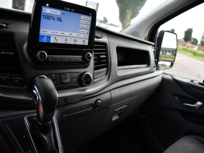 Ford Transit Custom 300 2.0 TDCI L2H1 Black Edition MARGE, Cruise, Carplay, LED, Sensoren, 130pk, Automaat, Multimedia, Sensoren, Uniek! 18
