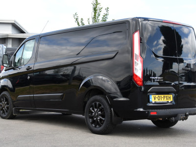 Ford Transit Custom 300 2.0 TDCI L2H1 Black Edition MARGE, Cruise, Carplay, LED, Sensoren, 130pk, Automaat, Multimedia, Sensoren, Uniek! 3