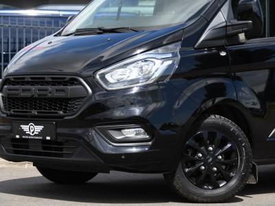 Ford Transit Custom 300 2.0 TDCI L2H1 Black Edition MARGE, Cruise, Carplay, LED, Sensoren, 130pk, Automaat, Multimedia, Sensoren, Uniek! 7