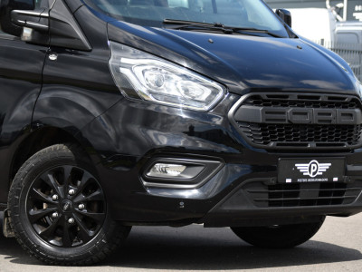Ford Transit Custom 300 2.0 TDCI L2H1 Black Edition MARGE, Cruise, Carplay, LED, Sensoren, 130pk, Automaat, Multimedia, Sensoren, Uniek! 8