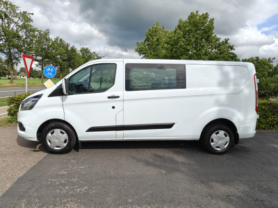 Ford Transit Custom 300 2.0 TDCI L2H1 DC AIRCO BJ 2019 foto 13