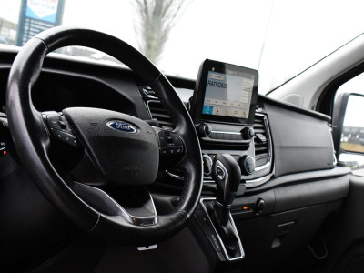 Ford Transit Custom 300 2.0 TDCI L2H1 DC Raptor Edition Limited Camera, Cruise, Carplay, 130pk, Automaat, Sensoren, Multimedia, 2 x Schuifdeur, UNIEK! foto 2