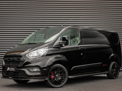 Ford Transit Custom 300 2.0 TDCI L2H1  JB-EDITION / 130PK AUTOMAAT / FULL BLACK / RAPTOR GRILL / SIDE-BARS / TREKHAAK /APPLECARPLAY