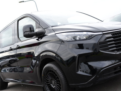 Ford Transit Custom 300 2.0 TDCI L2H1 Limited Black Edition Adaptieve Cruise, Camera, Carplay, LED, 2 x Schuifdeur, Automaat, 170pk, Stoelverwarming, Sensoren, Uniek! foto 17