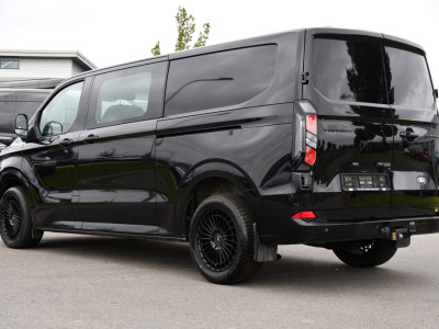 Ford Transit Custom 300 2.0 TDCI L2H1 Limited Black Edition Adaptieve Cruise, Camera, Carplay, LED, 2 x Schuifdeur, Automaat, 170pk, Stoelverwarming, Sensoren, Uniek! foto 3