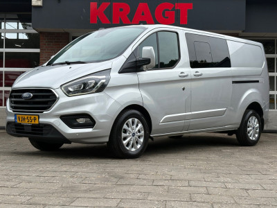Ford Transit Custom 300 2.0 TDCI L2H1 Limited DC|170PK|DUBBELCABINE|adaptieve.cruise|airco|achteruitrijcamera|apple carplay|LED