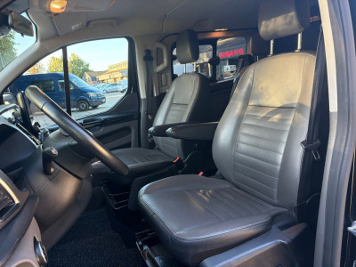 Ford Transit Custom 300 2.0 TDCI L2H1 Limited DC170PK|DUBBELCABINE|automaat|ACC|stoelverwarming|trekhaak|blind spot|apple carplay foto 14