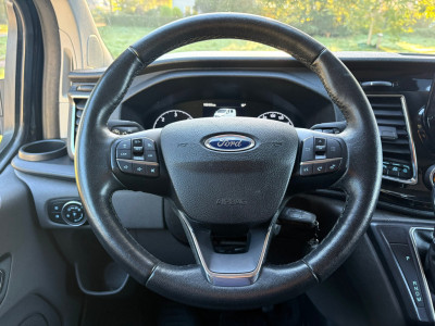 Ford Transit Custom 300 2.0 TDCI L2H1 Limited DC170PK|DUBBELCABINE|automaat|ACC|stoelverwarming|trekhaak|blind spot|apple carplay foto 16