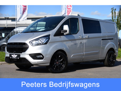 Ford Transit Custom 300 2.0 TDCI L2H1 Limited PB Edition Camera, Cruise, Carplay, LED, 2 x Schuifdeur, NAVI, Trekhaak, Stoelverwarming, Automaat, Uniek!