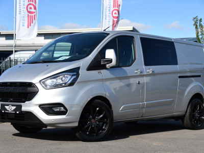 Ford Transit Custom 300 2.0 TDCI L2H1 Limited PB Edition Camera, Cruise, Carplay, LED, 2 x Schuifdeur, NAVI, Trekhaak, Stoelverwarming, Automaat, Uniek! foto 4
