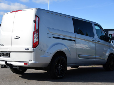 Ford Transit Custom 300 2.0 TDCI L2H1 Limited PB Edition Camera, Cruise, Carplay, LED, 2 x Schuifdeur, NAVI, Trekhaak, Stoelverwarming, Automaat, Uniek! foto 6