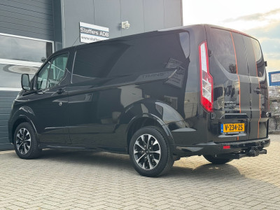 Ford Transit Custom 310 2.0 TDCI 170pk L1H1 Sport | D-riem nieuw | Trekhaak | Navi | Raptor | DAB | Cruise | Betonplex foto 13