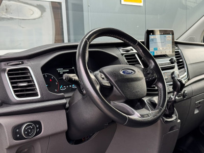 Ford Transit Custom 310 2.0 TDCI 170pk L1H1 Sport | D-riem nieuw | Trekhaak | Navi | Raptor | DAB | Cruise | Betonplex foto 16