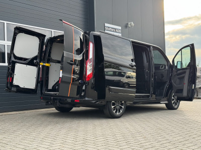 Ford Transit Custom 310 2.0 TDCI 170pk L1H1 Sport | D-riem nieuw | Trekhaak | Navi | Raptor | DAB | Cruise | Betonplex foto 2