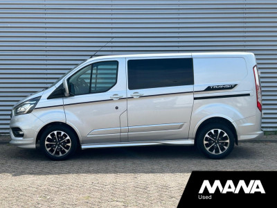 Ford Transit Custom 310 2.0 TDCI L1H1 Sport DC Automaat LM velgen Camera Cruise Airco Dubbele schuifdeur 2